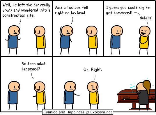 Cyanide & Happiness 28.4.2013