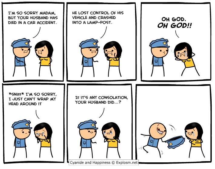 Cyanide & Happiness 18.5.2013