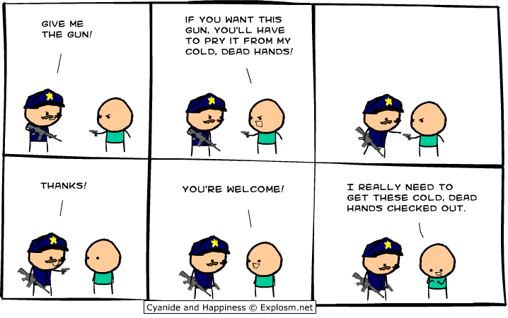 Cyanide & Happiness 7.8.2013