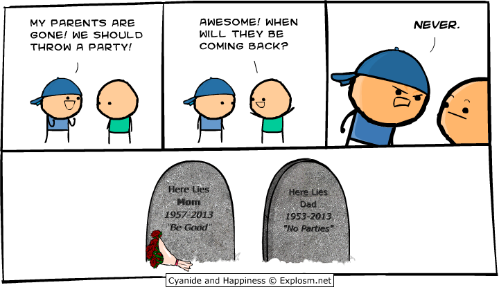 Cyanide & Happiness 27.10.2013