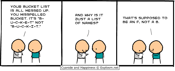 Cyanide & Happiness 9.3.2014