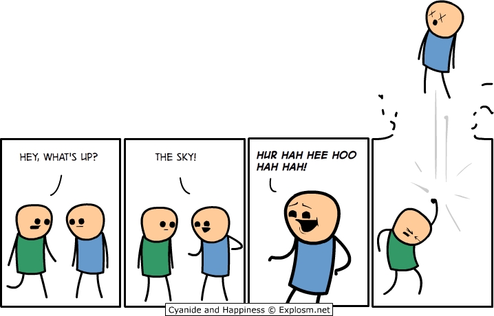 Cyanide & Happiness 14.3.2014