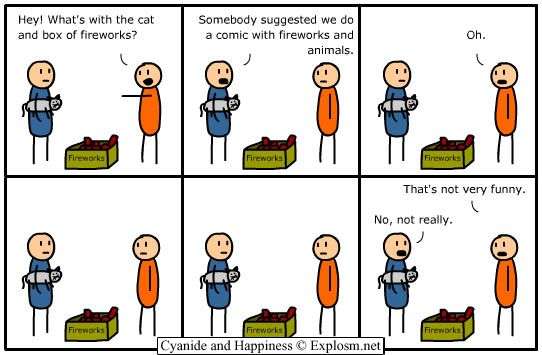 Cyanide & Happiness 24.10.2005