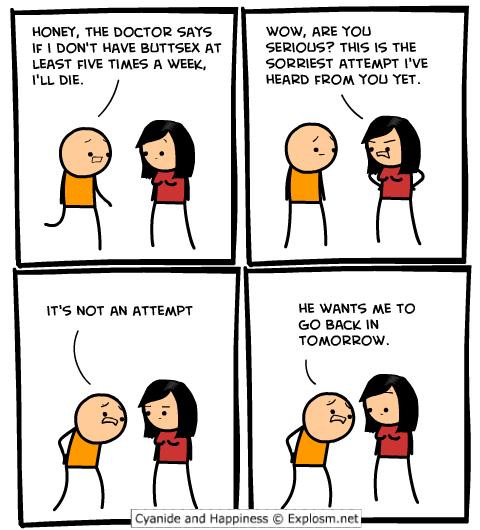 Cyanide & Happiness 26.8.2014