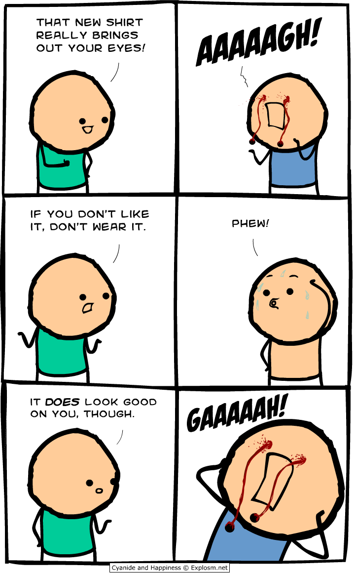 Cyanide & Happiness 26.10.2014