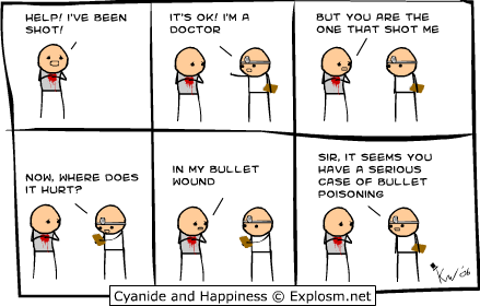 Cyanide & Happiness 31.8.2006