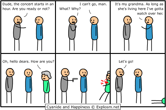 Cyanide & Happiness 12.10.2006