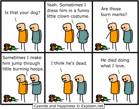 Cyanide & Happiness 24.10.2006