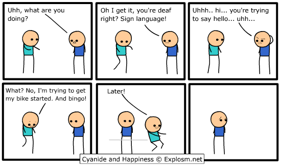 Cyanide & Happiness 25.10.2006