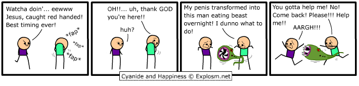 Cyanide & Happiness 15.1.2007