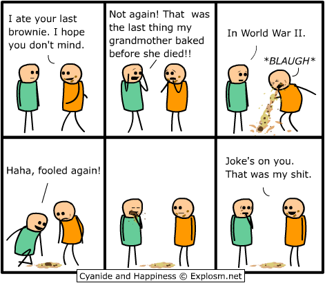 Cyanide & Happiness 18.1.2007