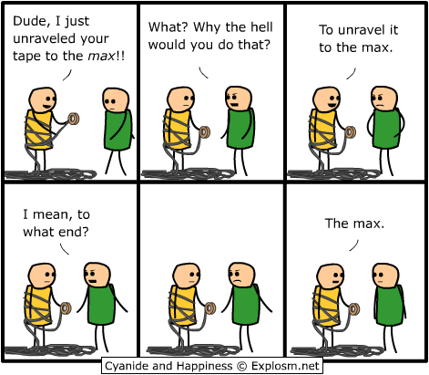 Cyanide & Happiness 16.3.2007