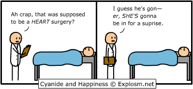 Cyanide & Happiness 18.3.2007