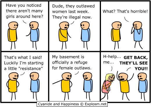 Cyanide & Happiness 25.4.2007