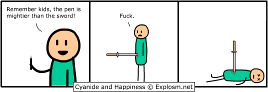 Cyanide & Happiness 8.8.2007