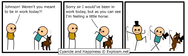 Cyanide & Happiness 11.8.2007