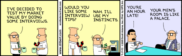 Dilbert 27.9.2005