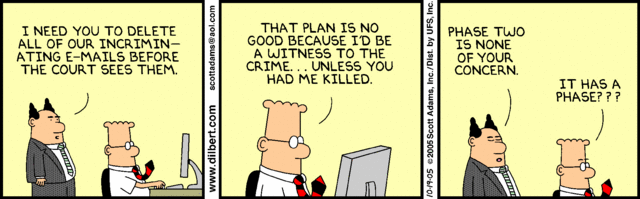 Dilbert 19.10.2005