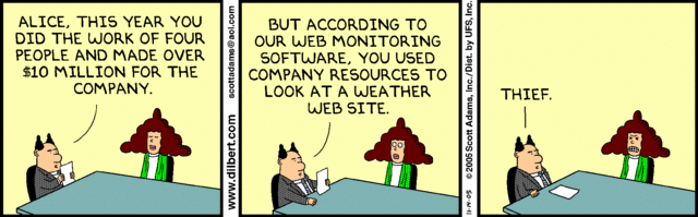 Dilbert 14.11.2005