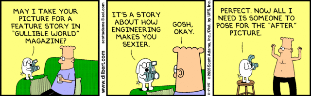 Dilbert 19.11.2005