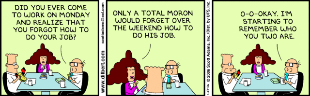 Dilbert 23.1.2006