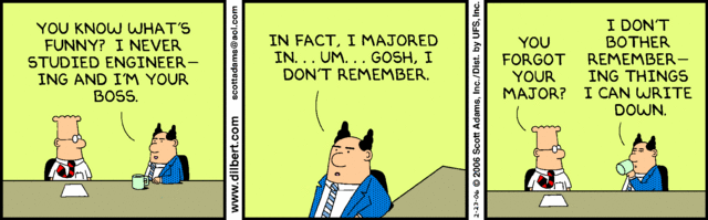 Dilbert 23.2.2006