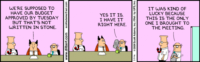 Dilbert 9.3.2006