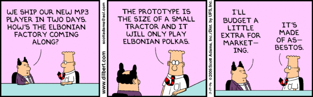 Dilbert 29.3.2006