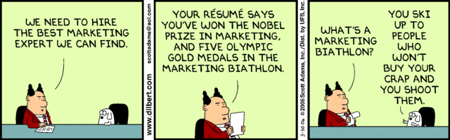 Dilbert 30.3.2006