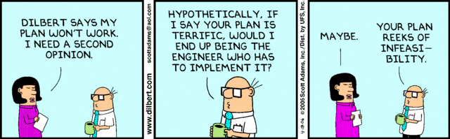 Dilbert 18.4.2006