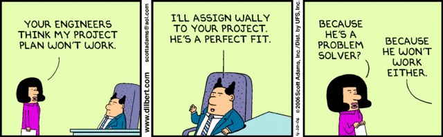 Dilbert 20.4.2006