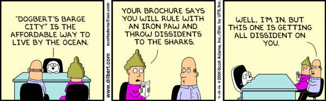 Dilbert 28.4.2006