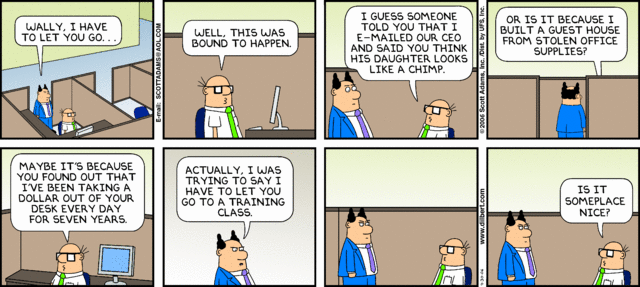 Dilbert 30.4.2006