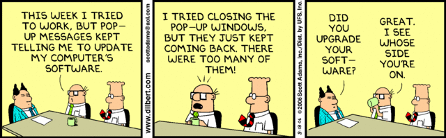 Dilbert 18.8.2006