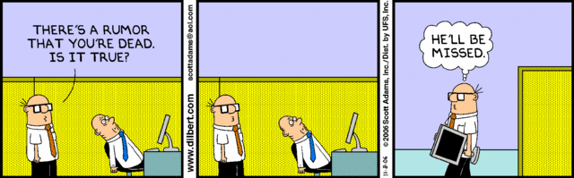 Dilbert 8.11.2006