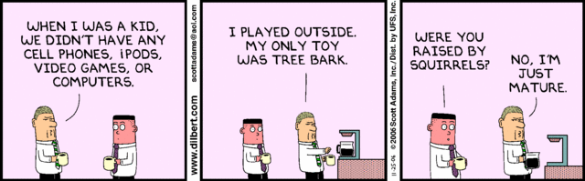 Dilbert 25.11.2006