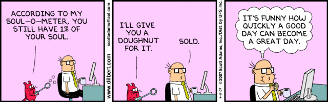 Dilbert 17.4.2007