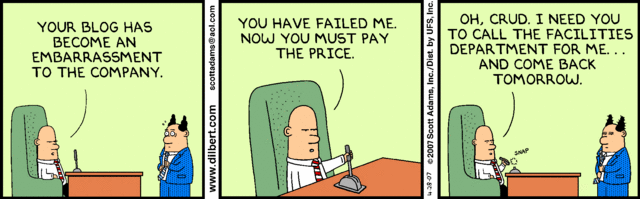 Dilbert 28.4.2007