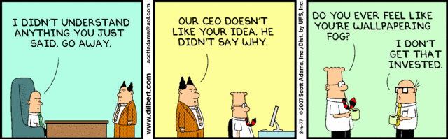 Dilbert 16.8.2007