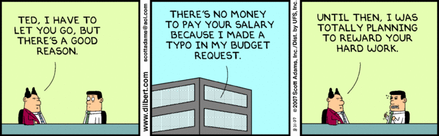 Dilbert 31.8.2007