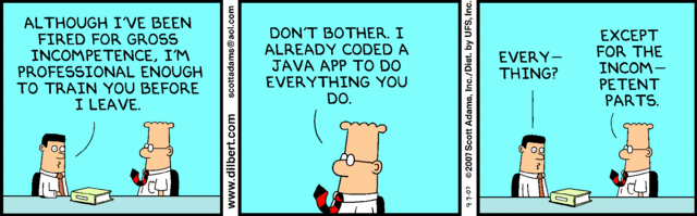 Dilbert 7.9.2007