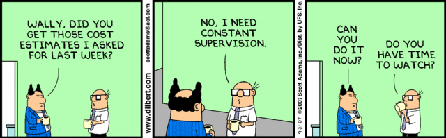 Dilbert 21.9.2007