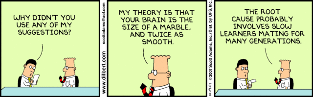 Dilbert 29.10.2007