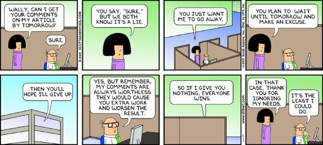 Dilbert 11.11.2007