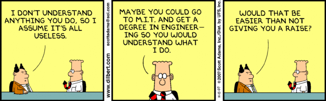 Dilbert 13.11.2007