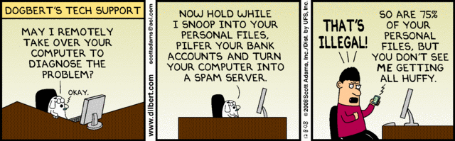 Dilbert 8.12.2008