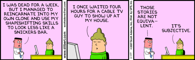 Dilbert 11.12.2007