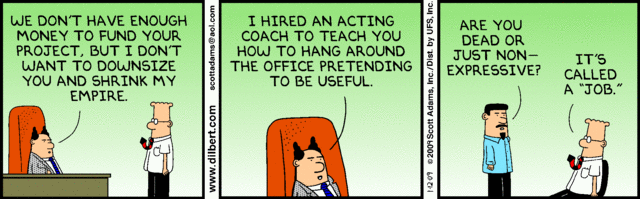 Dilbert 12.1.2009