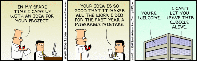 Dilbert 15.1.2009