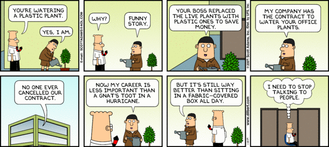 Dilbert 18.1.2009